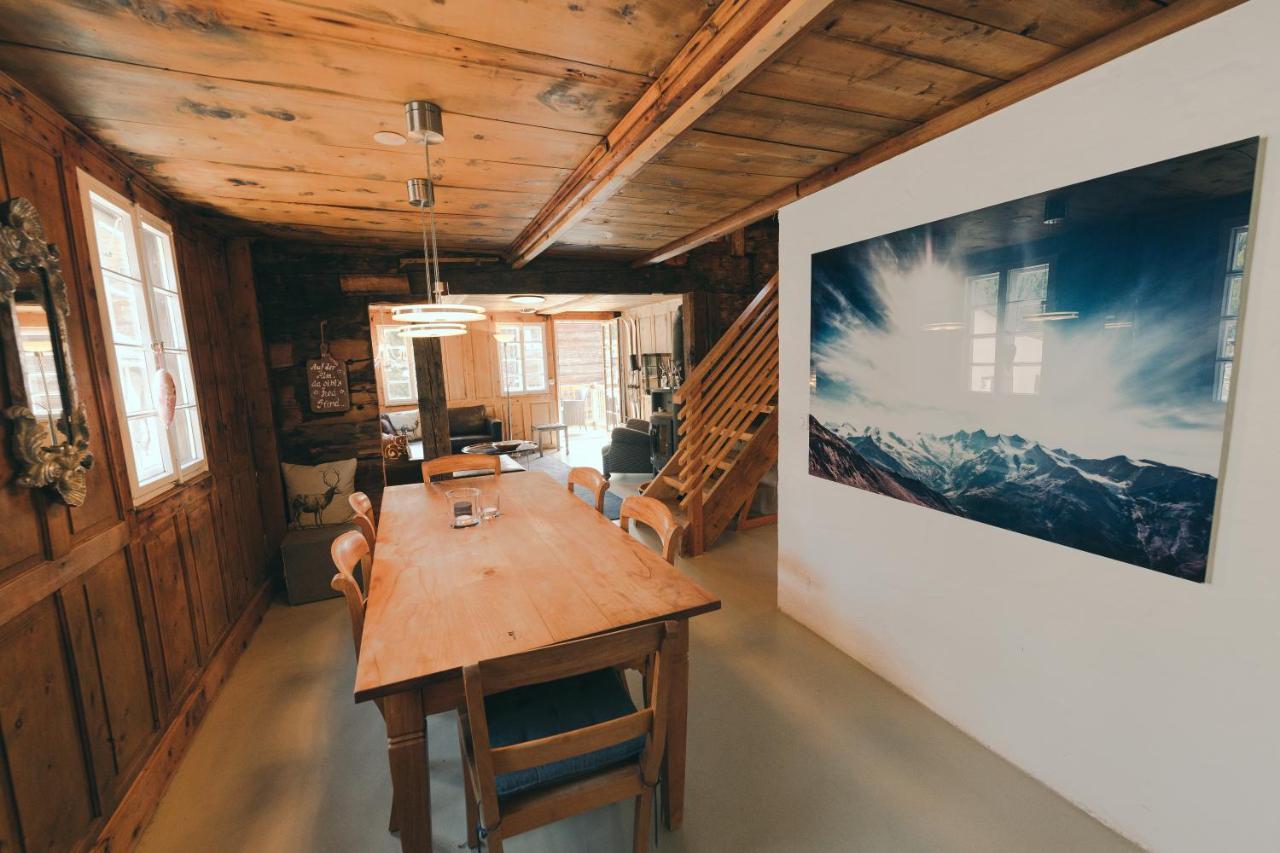 Alte Post Saas-Fee Appartement Buitenkant foto