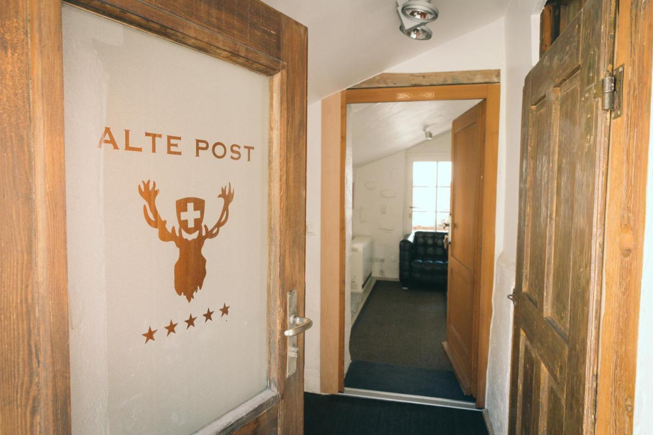 Alte Post Saas-Fee Appartement Buitenkant foto