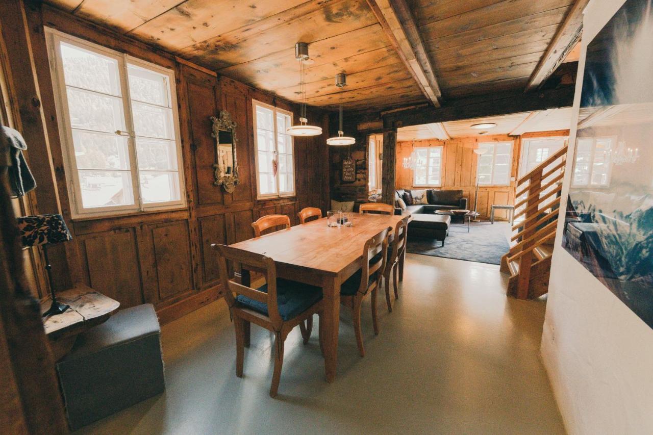 Alte Post Saas-Fee Appartement Buitenkant foto