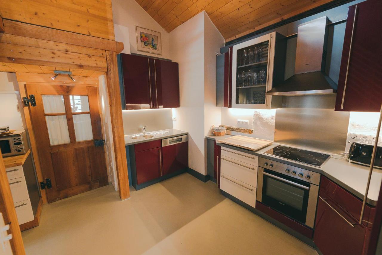 Alte Post Saas-Fee Appartement Buitenkant foto