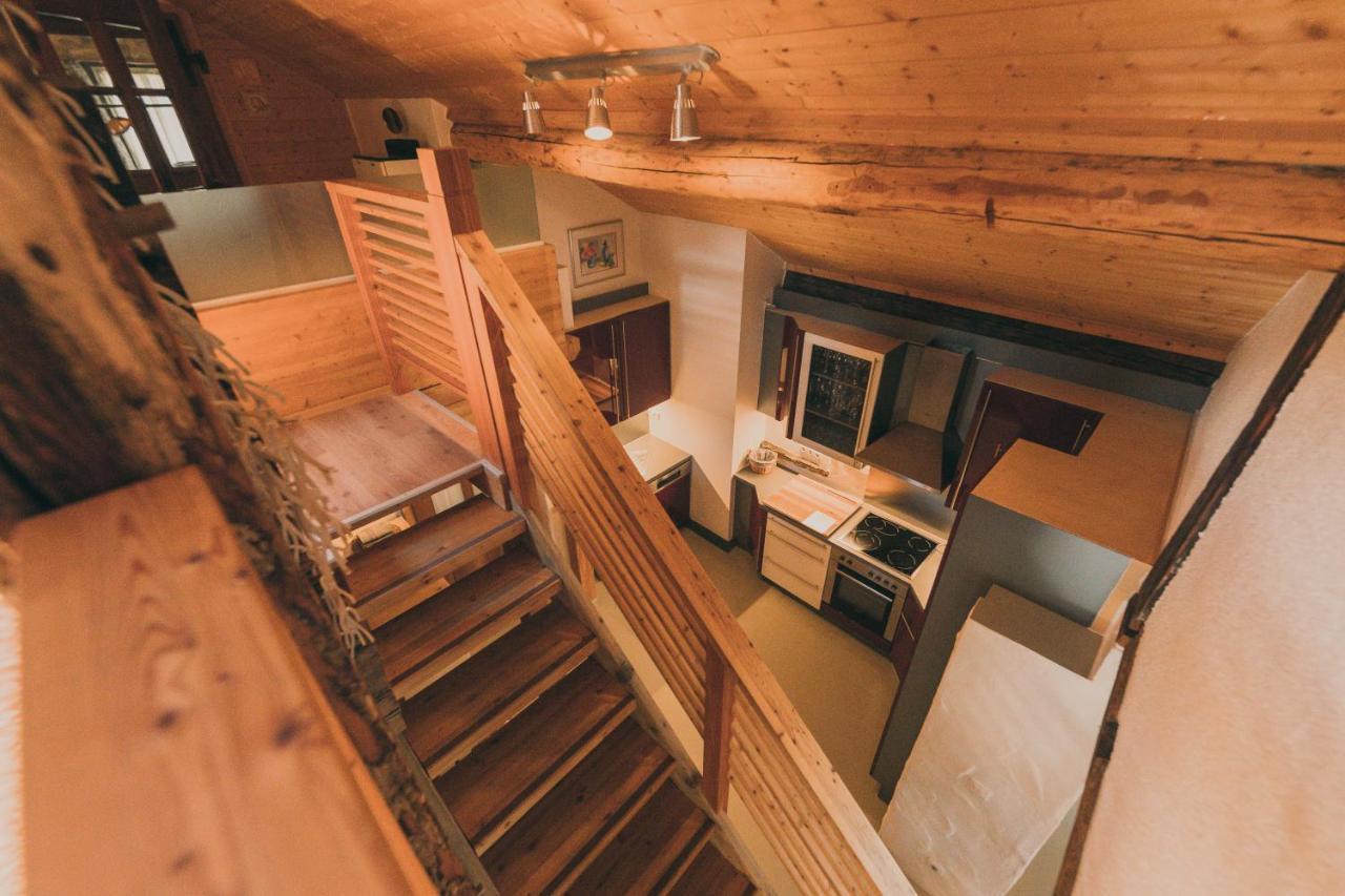 Alte Post Saas-Fee Appartement Buitenkant foto