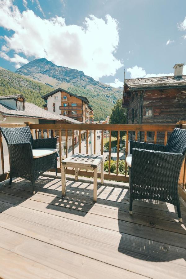 Alte Post Saas-Fee Appartement Buitenkant foto