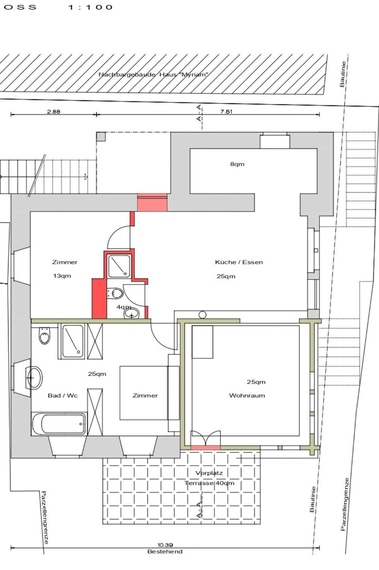 Alte Post Saas-Fee Appartement Buitenkant foto