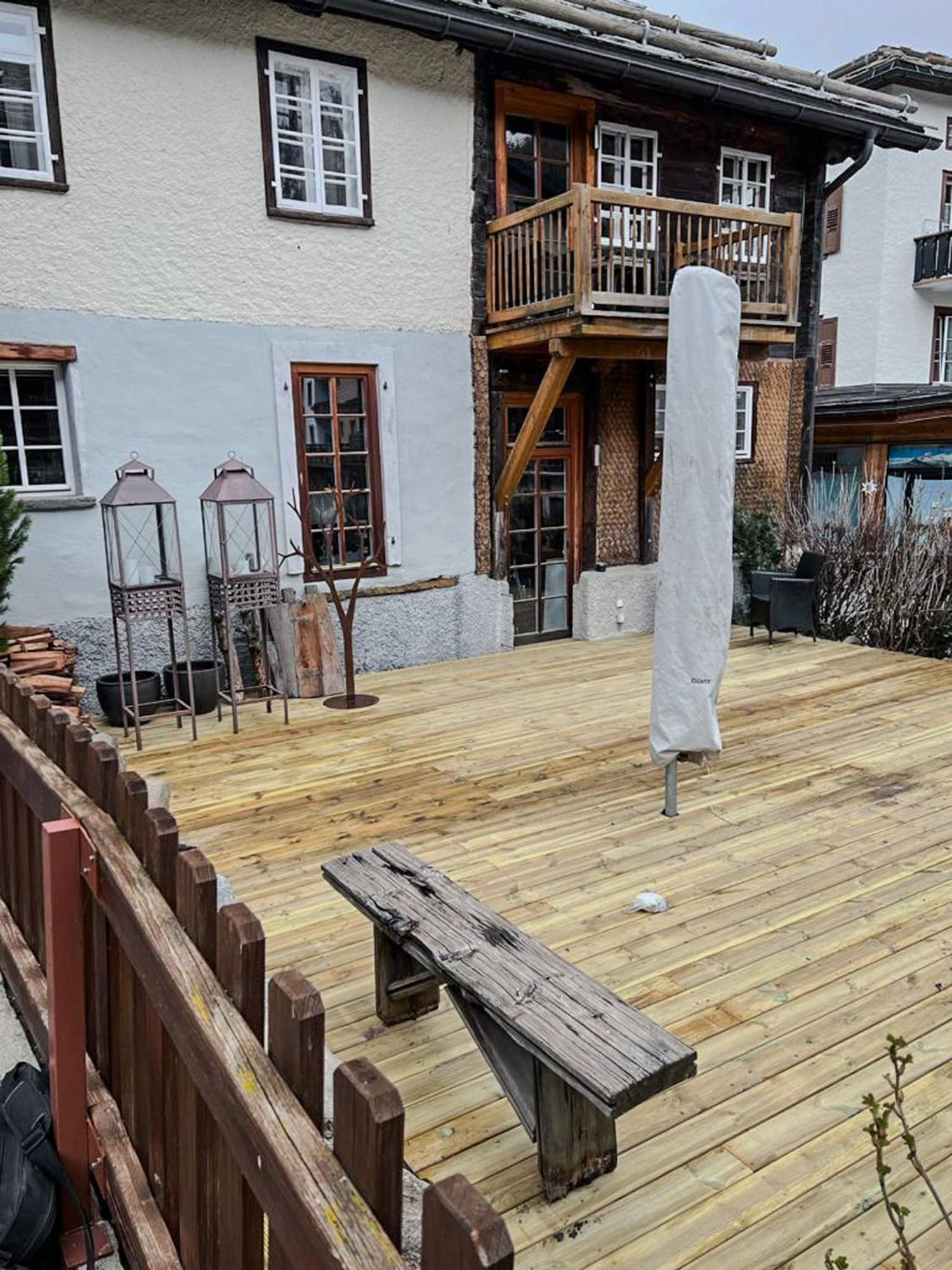 Alte Post Saas-Fee Appartement Buitenkant foto