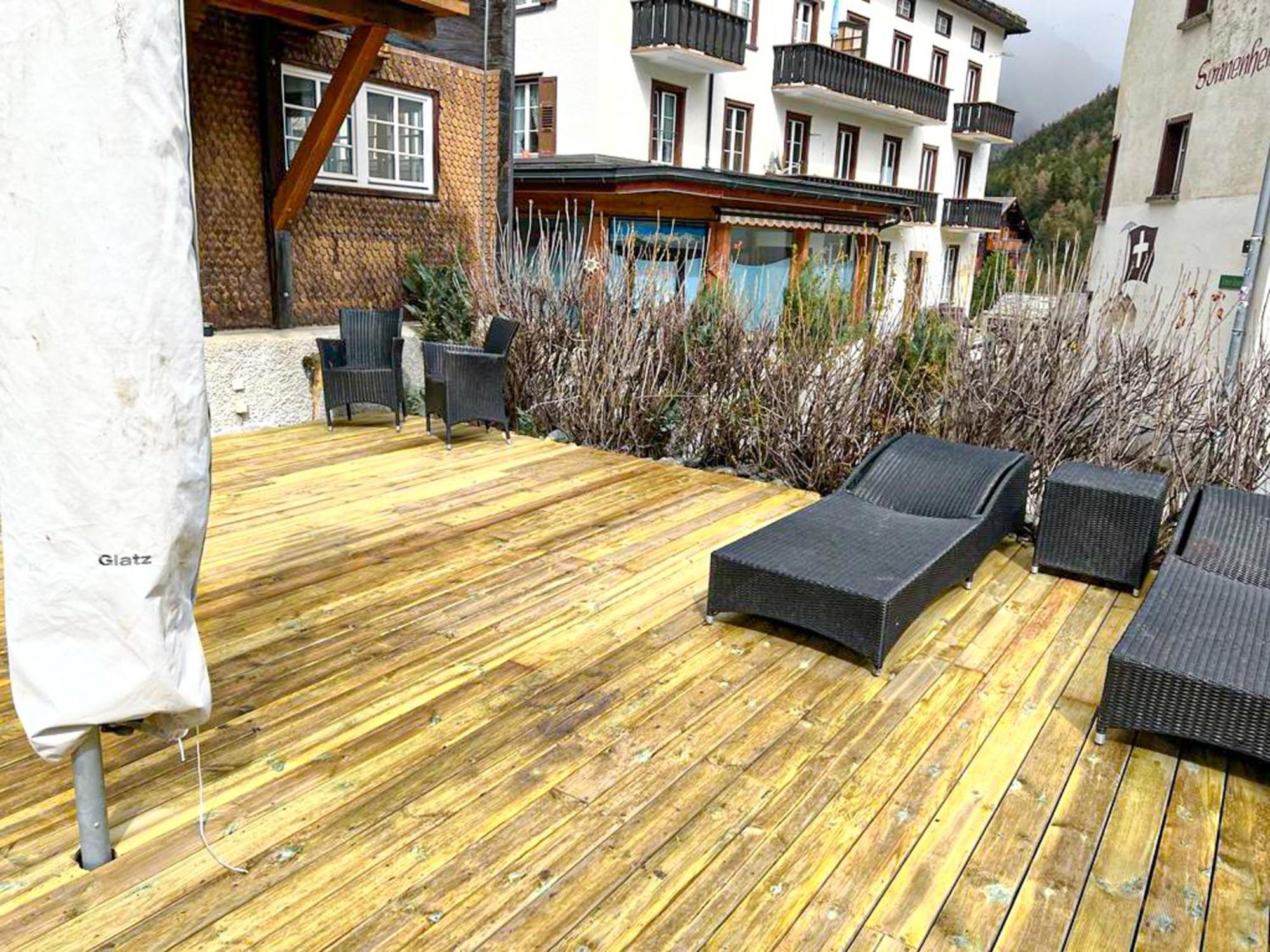 Alte Post Saas-Fee Appartement Buitenkant foto