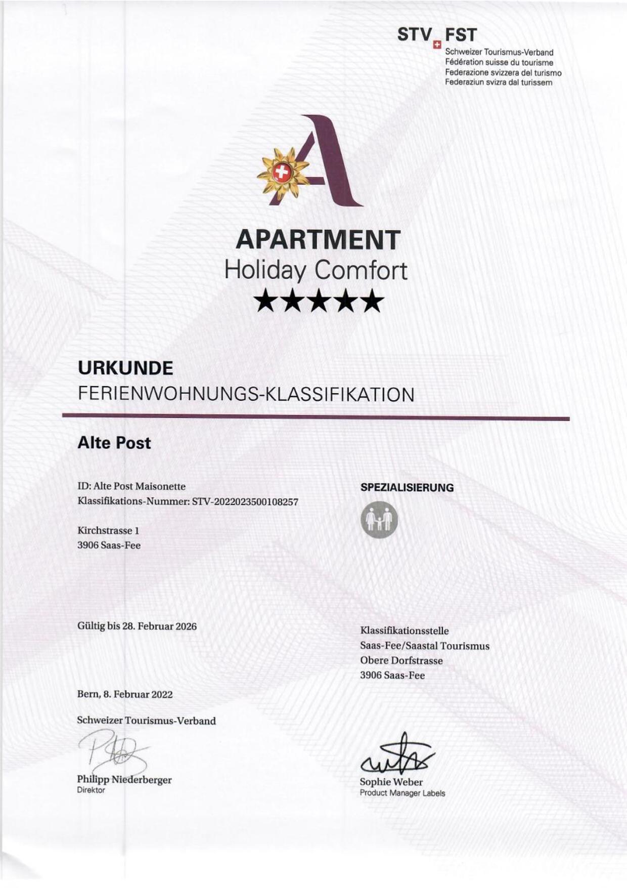 Alte Post Saas-Fee Appartement Buitenkant foto